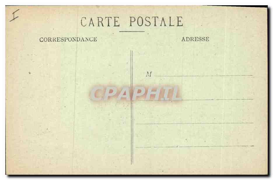 CPA Militaria Reims L'abside de la cathedrale — Rückseite