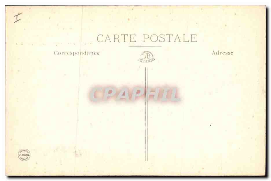 CPA Militaria Reims La cathedrale Rue Libergier — Rückseite
