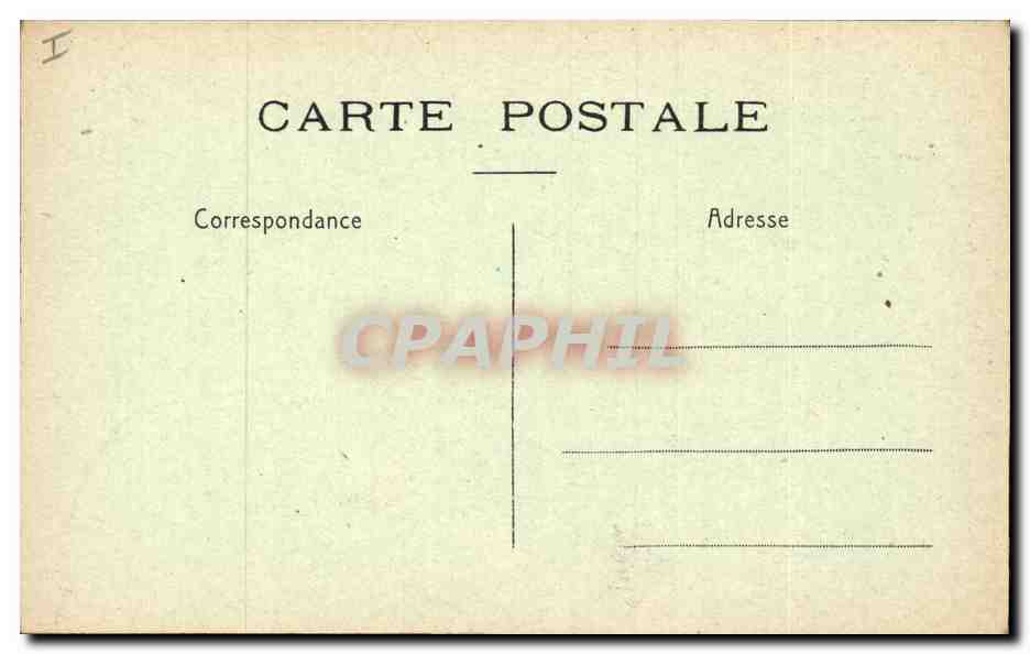 CPA Militaria Reims La cathedrale dans les ruines apres le bombardement — Rückseite