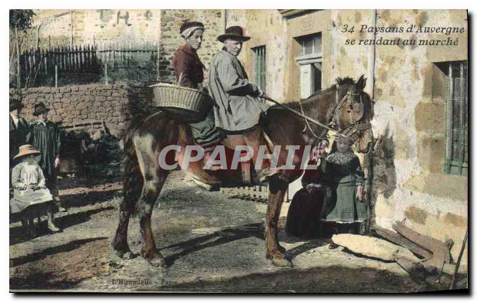Paysans d'Auvergne se rendant au marché — L'Hiérandalie, Paris — n°34