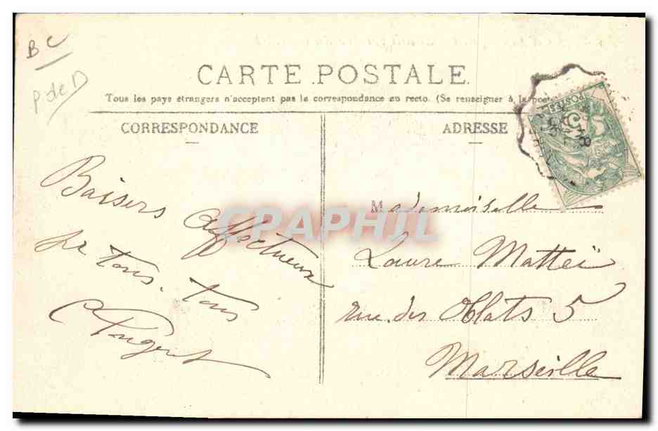 Types d'Auvergnates allant vendre au marché — L'Hirondelle - Paris, n°39 — Verso