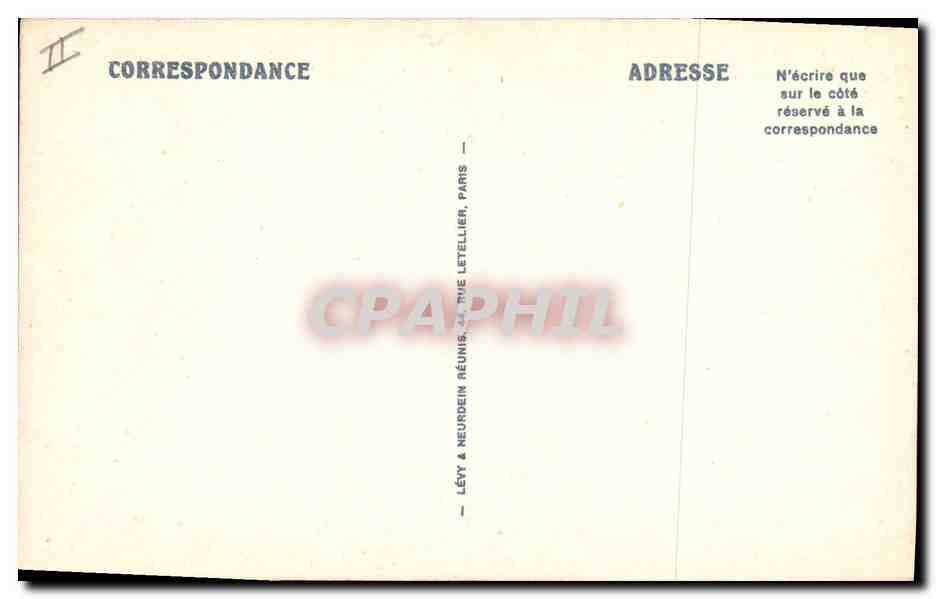 CPA Folklore Auvergne La bourree — Verso