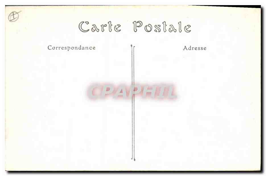 CPA Palais de justice Nantes — Verso