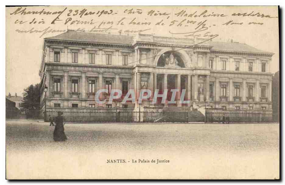 CPA Palais de justice Nantes