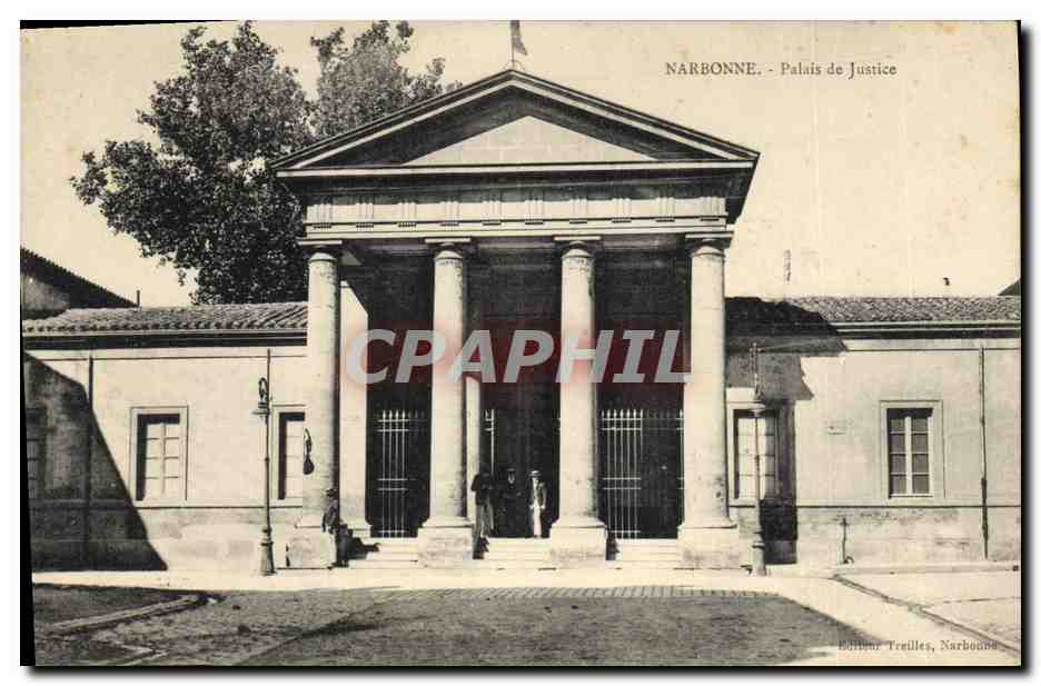 CPA Palais de justice Narbonne