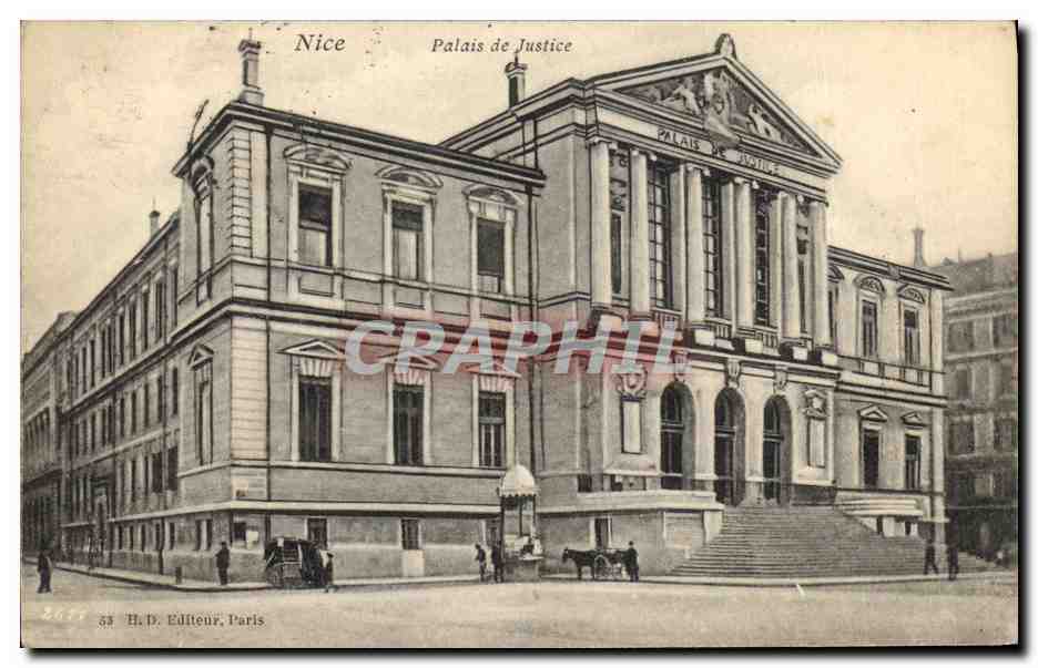 CPA Palais de justice Nice