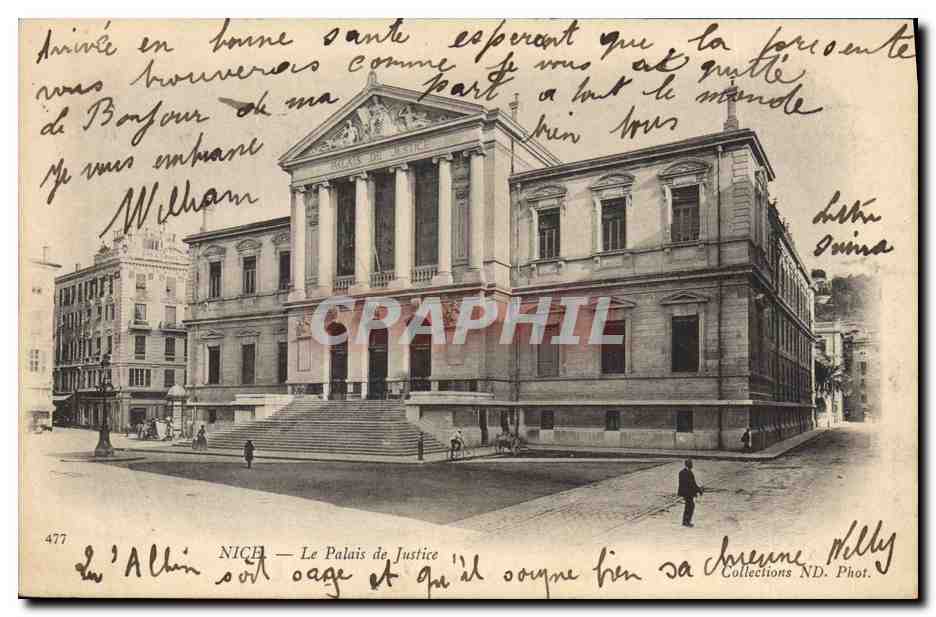 CPA Palais de justice Nice