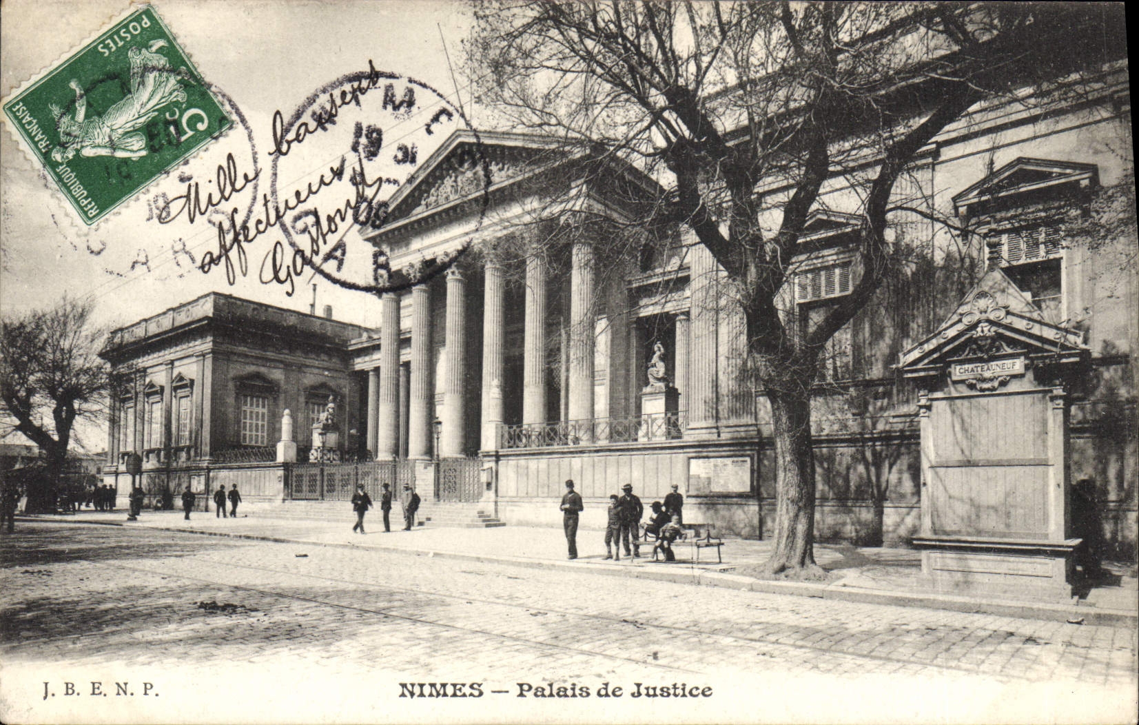 CPA Palais de justice Nimes