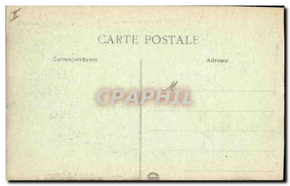 CPA Palais de justice Nantes — Verso