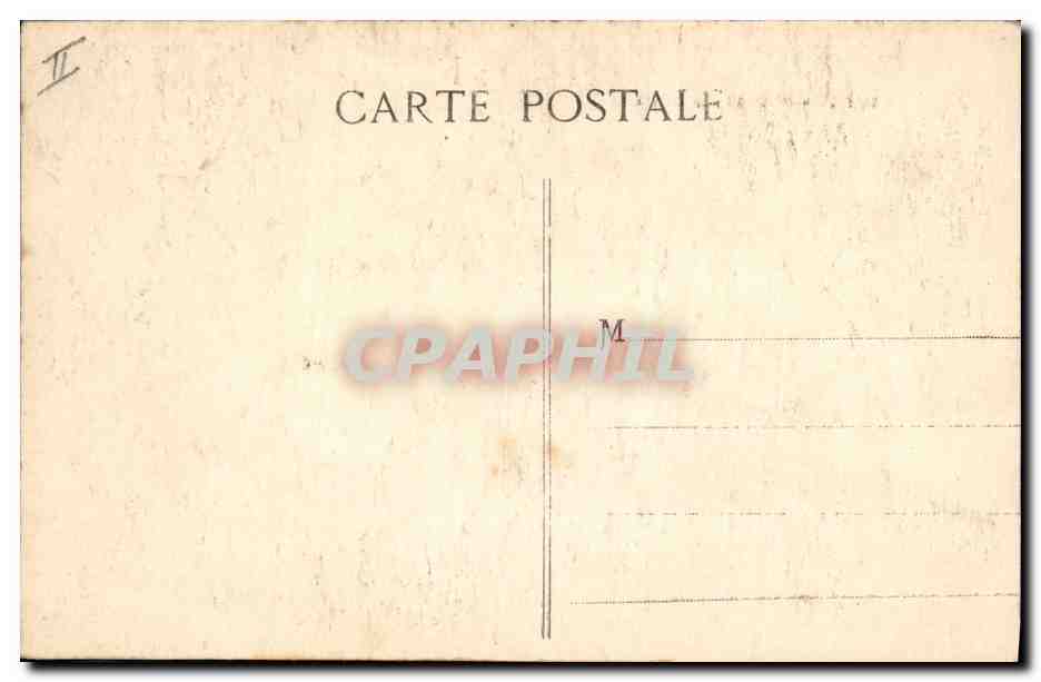 CPA Palais de justice Nimes — Verso