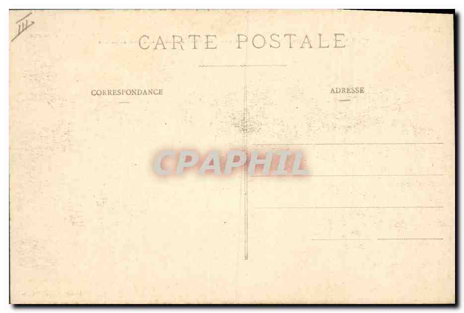 CPA Palais de justice Nantes — Verso