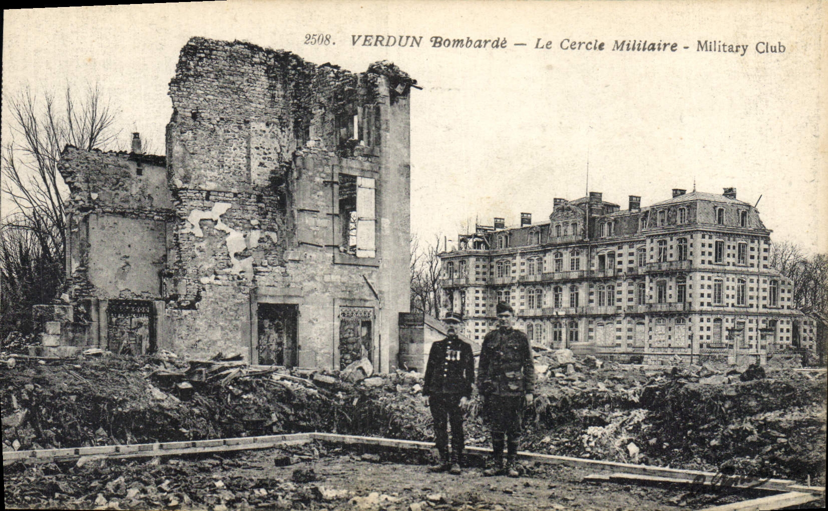 Verdun Bombardé — Le Cercle Militaire — Military Club