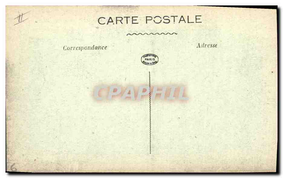 Verdun Bombardé — Le Cercle Militaire — Military Club — Rückseite