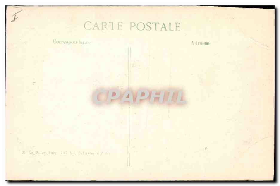 Reims — Intérieur de la cathédrale après le bombardement de 1914 — (E-D) 14me Série — Reverso