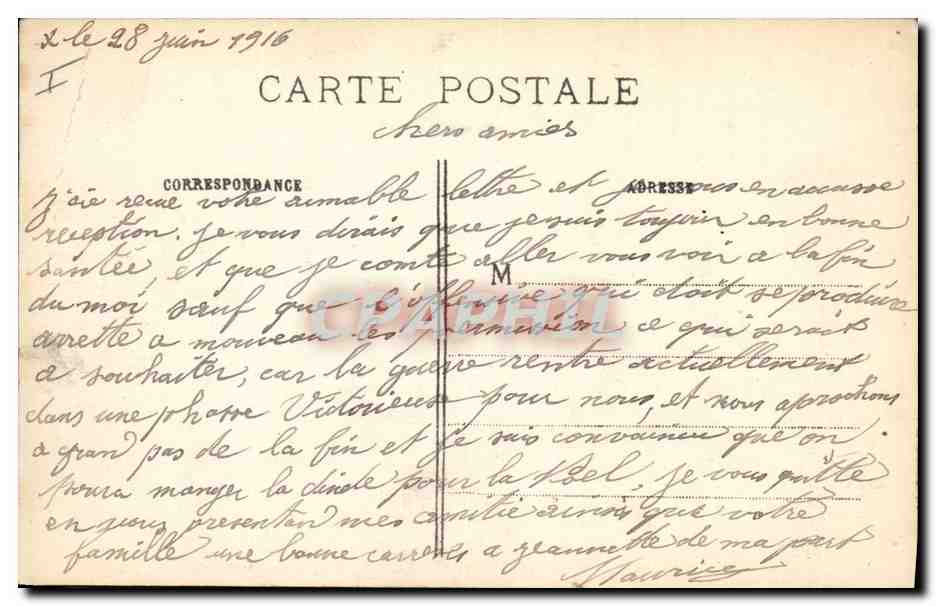 Pervyse — Église détruite après le bombardement — IMP. BAUDINIÈRE, NANTERRE — Rückseite