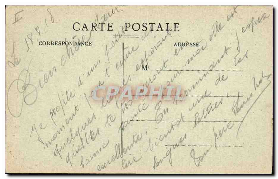 Ham (Somme) — L'Offensive Franco-Britannique — L. C. H. Visé, Paris — Rückseite