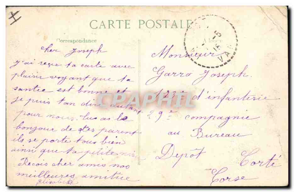 CPA Militaria Reims La cathedrale  — Rückseite