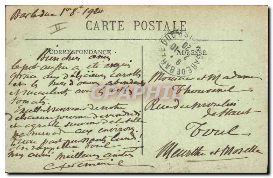 Environ de Verdun — Charny — L'Usine — Rückseite