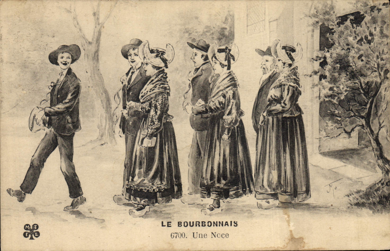 Le Bourbonnais — Une Ncce — M.T. Éditeur, n° 6700