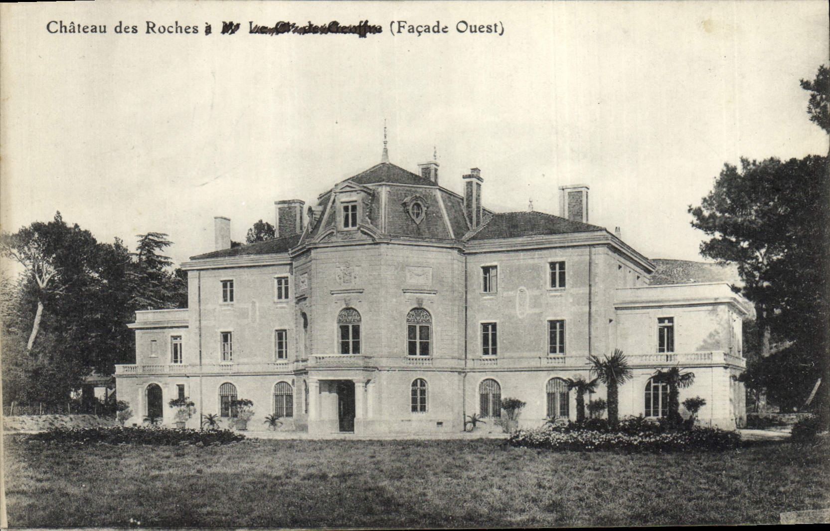 Château des Roches à Vauvert (Façade Ouest) — Éditeur non identifié, n° de série non visible