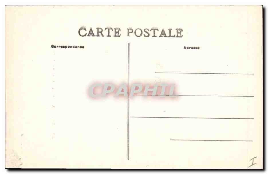 CPA Chateau avant 1793 Saumur — Verso