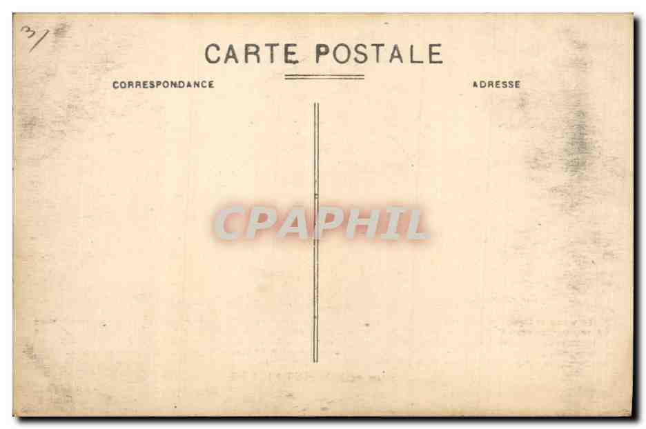 CPA Chateau de Rochetaillee  — Rückseite