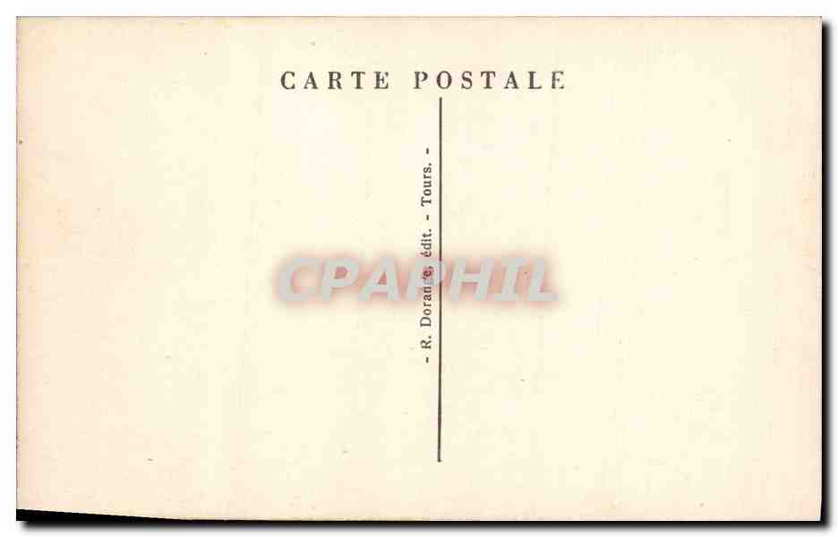 CPA Chateau Crozant Vue generale  — Rückseite