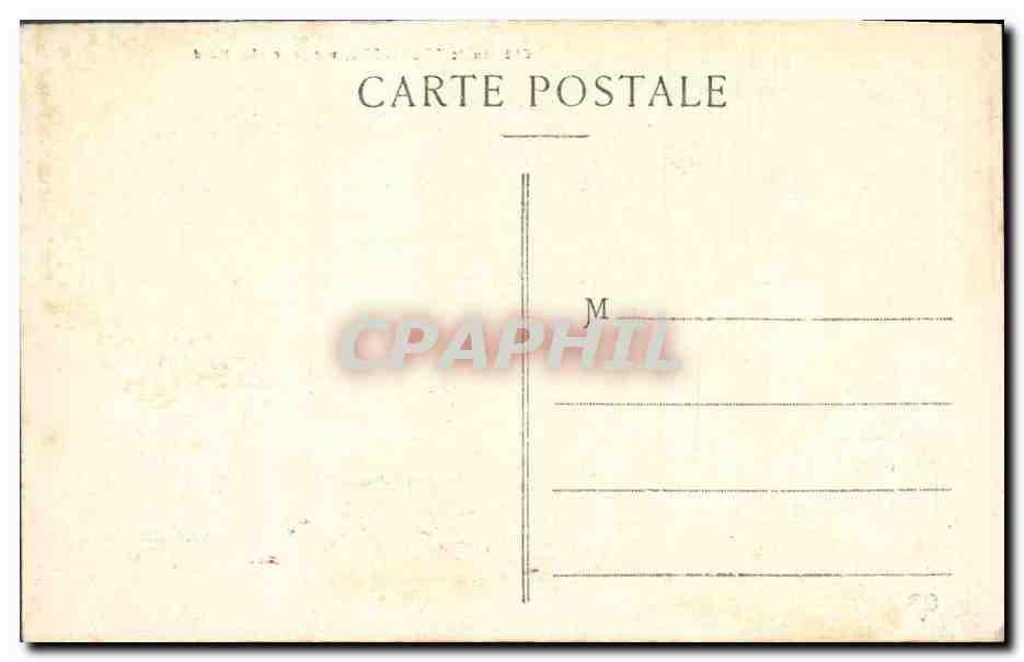 CPA Chateau de Tournoel vue prise Cote Nord — Verso