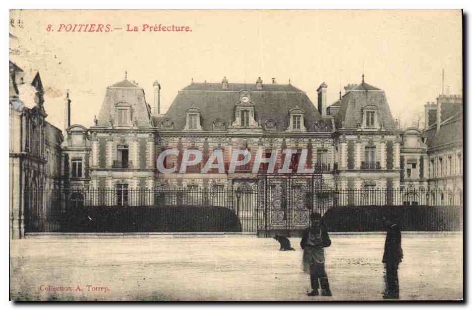 CPA Prefecture Poitiers
