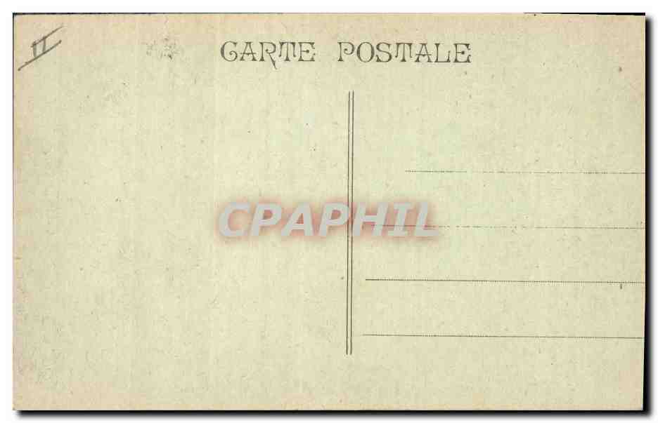 Torpilleur LA FRONDE — en maniobra de escuadra en mar grueso — Basado en R. Dumont Duparc, pintor del Ministerio de Marina — Reverso