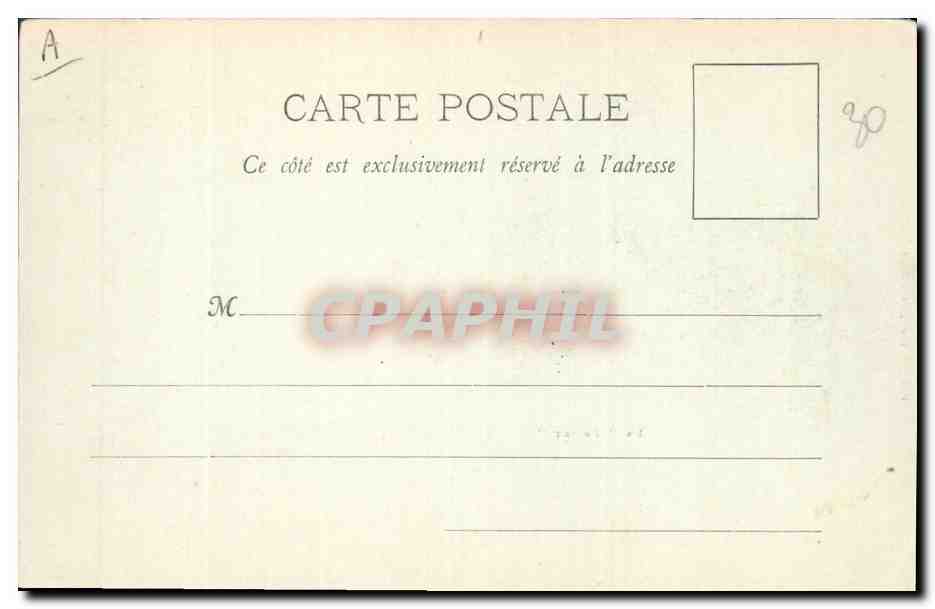 CPA Bateau de Guerre Le Friant  — Rückseite