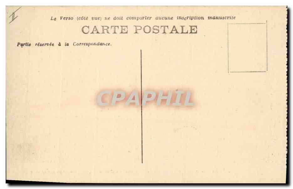 CPA Bateau de Guerre Francis Garnier Torpilleur en haute mer — Verso