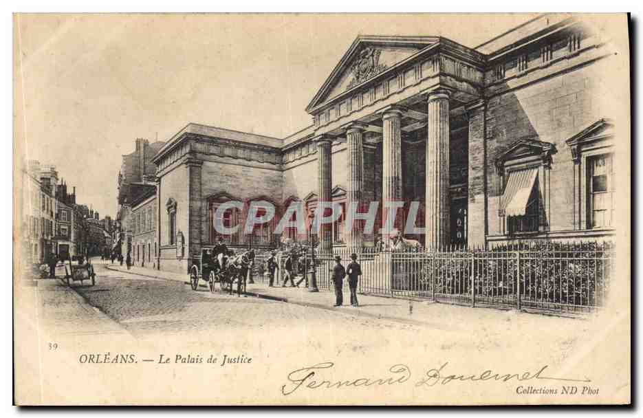 CPA Palais de Justice Orleans 