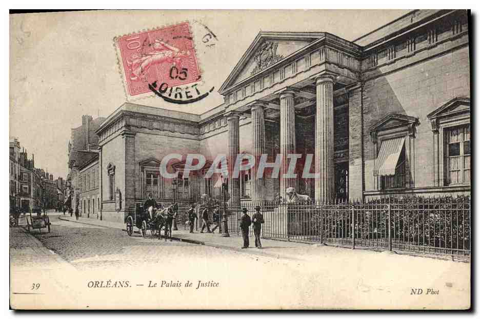 CPA Palais de Justice Orleans