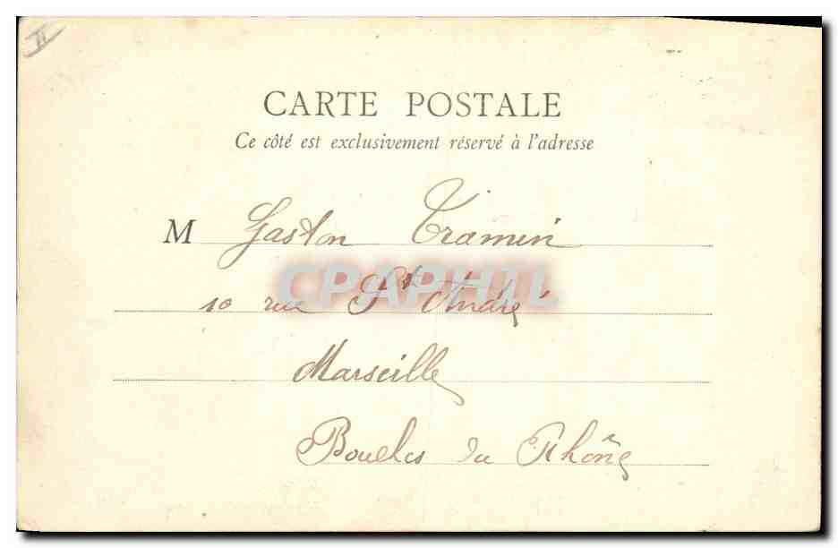 CPA Palais de Justice Orleans — Rückseite