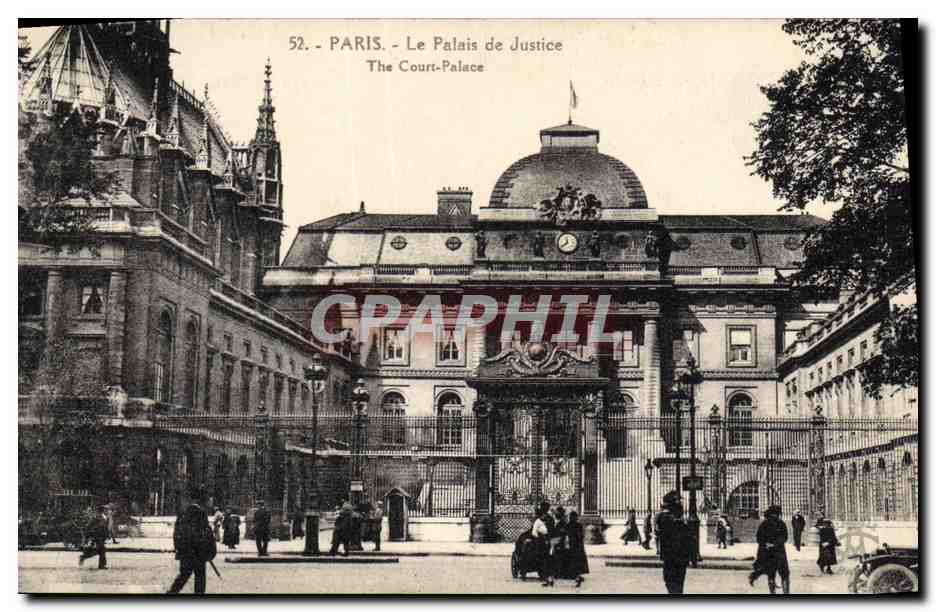 CPA Palais de Justice Paris 