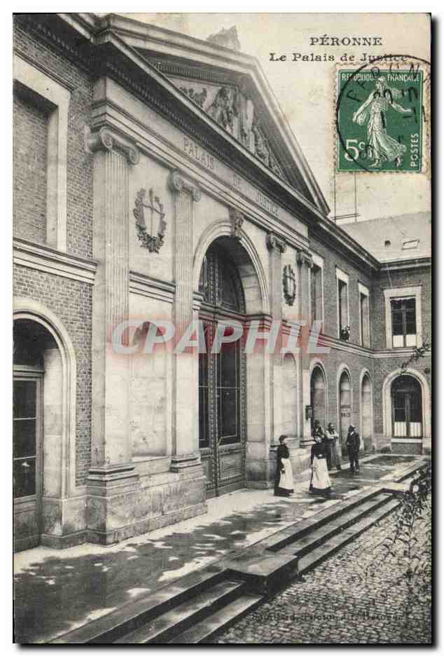 CPA Palais de Justice Peronne