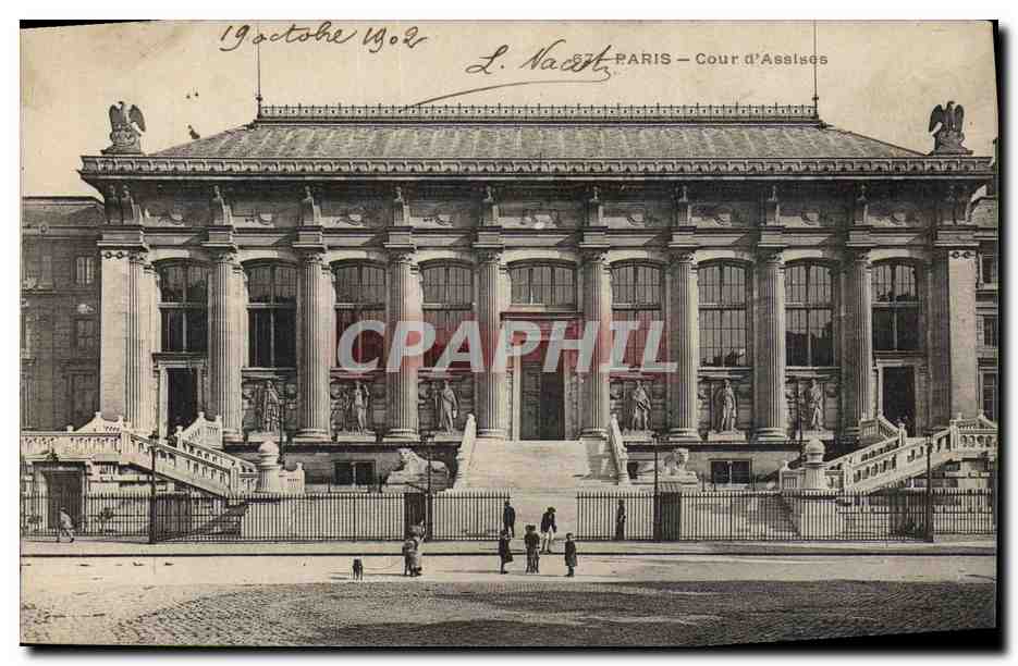 CPA Palais de Justice Paris Cour d'assises