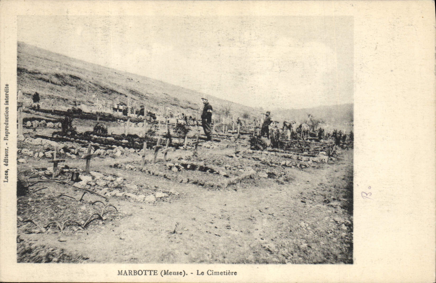 Marbotte (Meuse) - Le Cimetière — éditeur Luce, n° R3