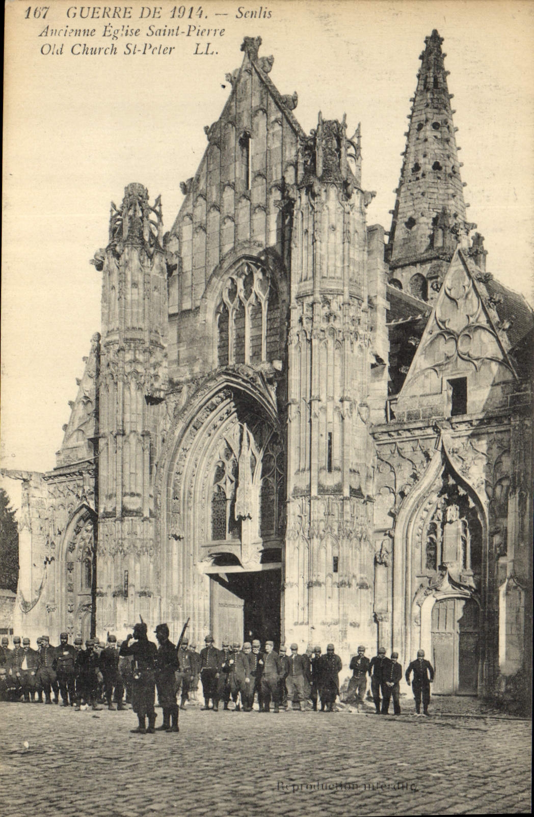 Ancienne Église Saint-Pierre — Senlis — Reproduction interdite