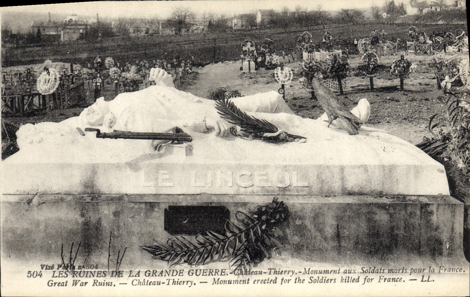 Les Ruines de la Grande Guerre — Château-Thierry — Monument aux Soldats morts pour la France — Visé Path n°504