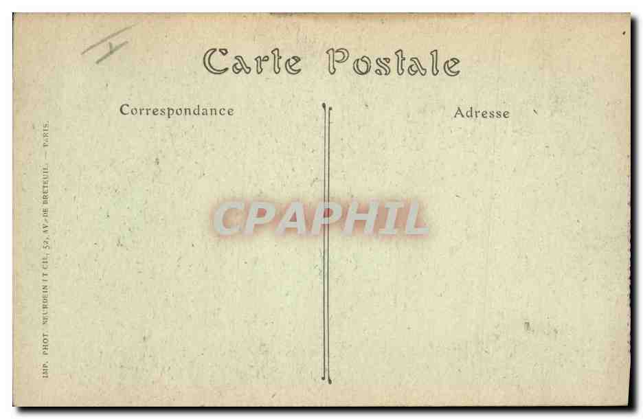 CPA Militaria Soissons Aile droite de l'ancien grand seminaire — Rückseite