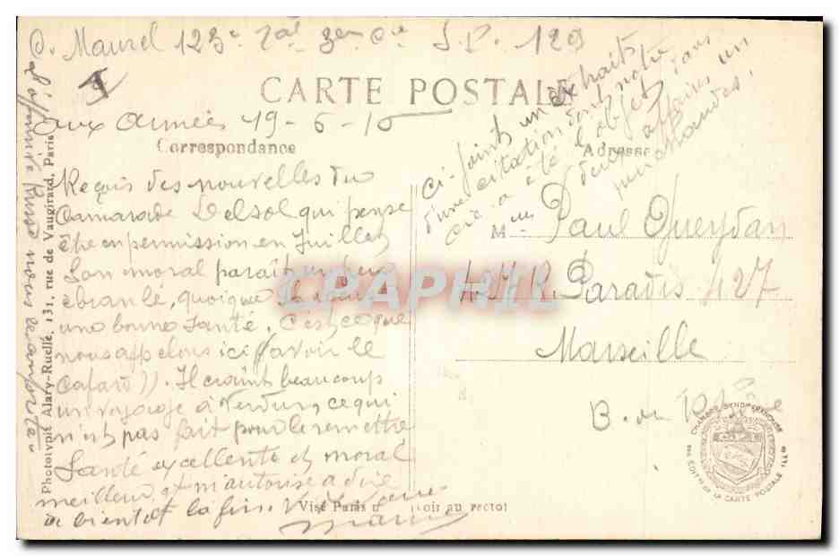 NIEUPORT (Belgique) — Gare partiellement détruite après bombardement — L.C.H. Paris n°466 — Rückseite