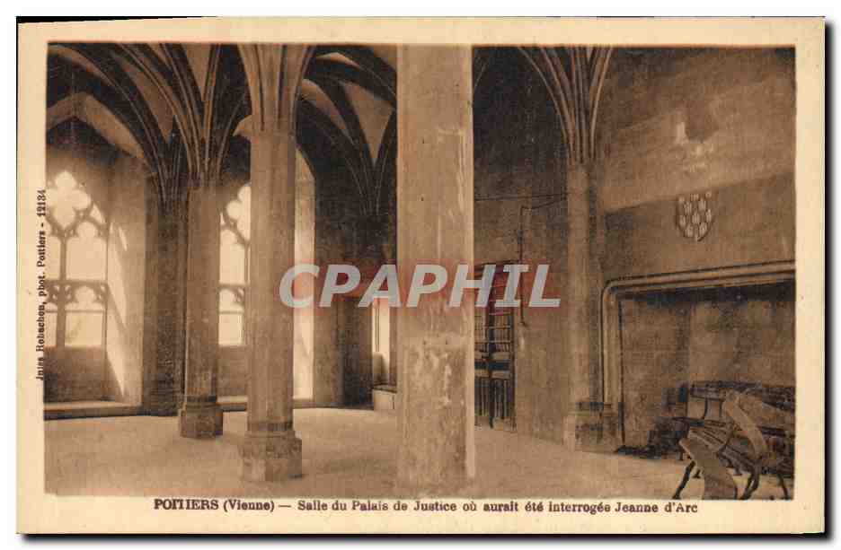 CPA Palais de justice Poitiers Jeanne d'Arc 