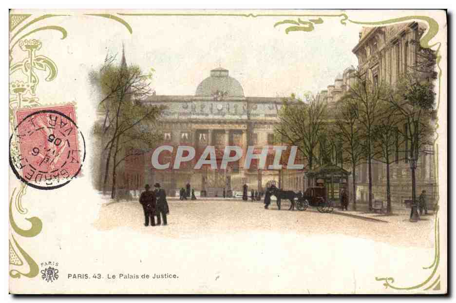 CPA Palais de justice Paris 
