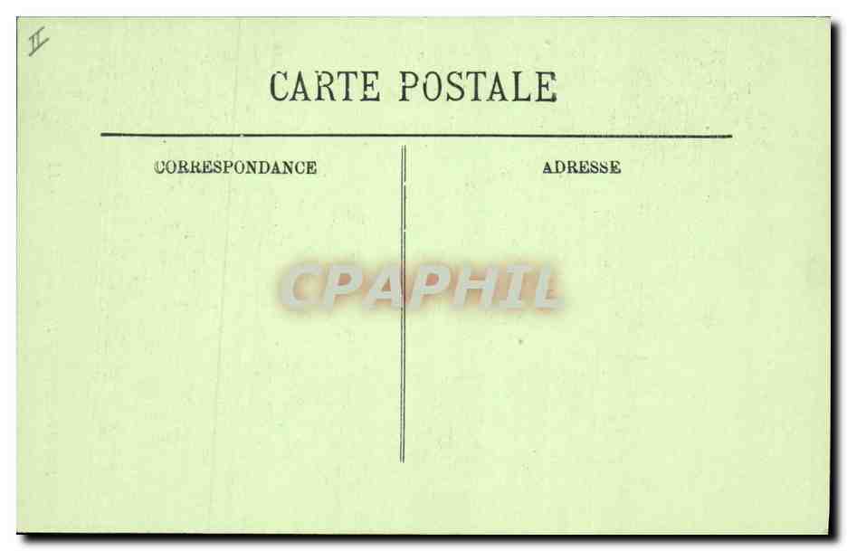 CPA Palais de justice Poitiers Hotel de la Prevote  — Verso
