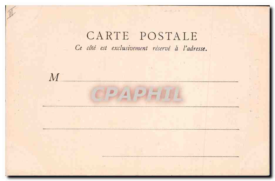 CPA Palais de justice Paray le Monial Anciennne Eglise Saint Nicolas  — Verso