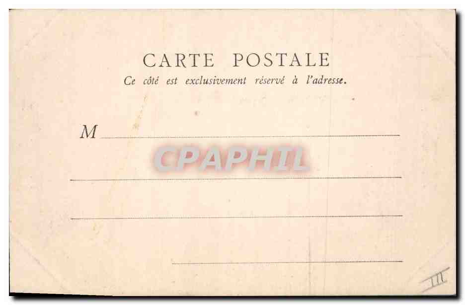 CPA Palais de justice Paray le Monial Ancienne Eglise Saint Nicolas  — Verso