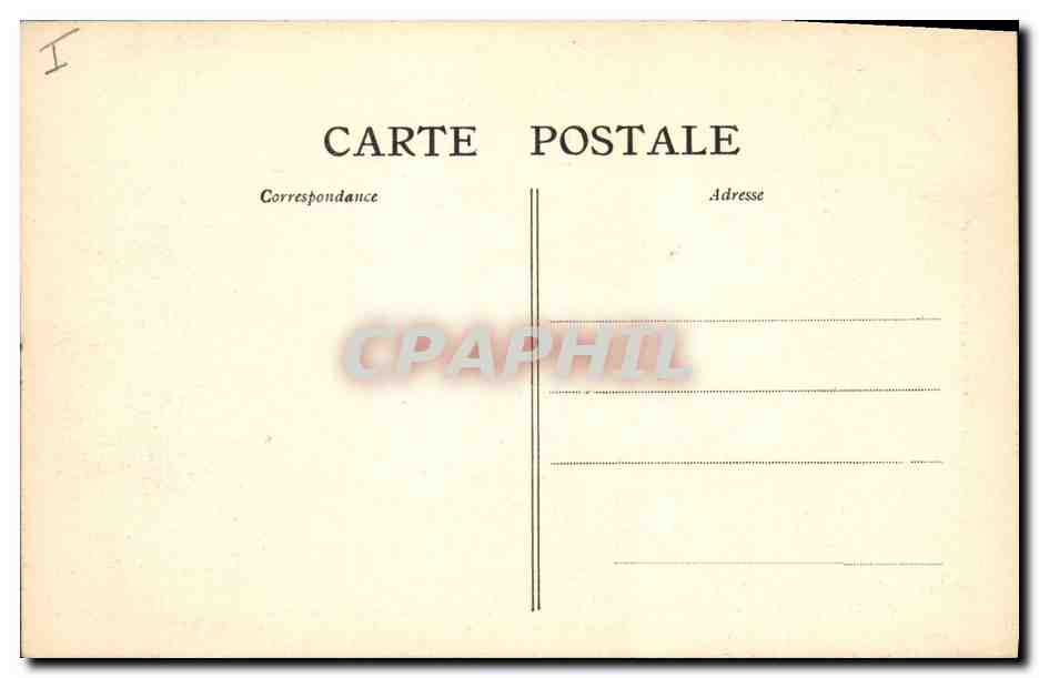 CPA Palais de justice Poitiers Le chevet de la salle des Pas perdus du palais de justice et de la To — Verso
