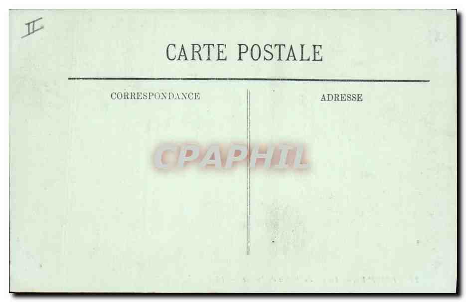 CPA Palais de justice Poitiers Facade  — Verso